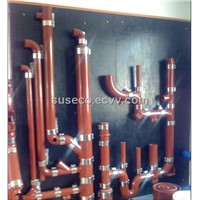 Cast iron pipe and fitting