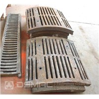 Crusher grid plates- super wear resistant spare parts