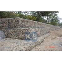 Defense Gabion Retaining Wall