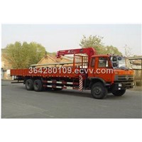 Dongfeng EQ153 Truck Cargo Crane