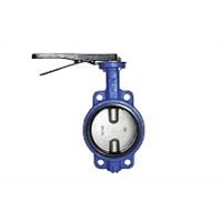 Double Shaft Butterfly Valve With Ductile Iron Disc
