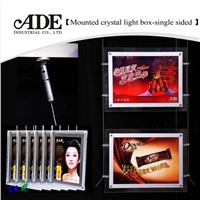 Double-side hanging of crystal light box