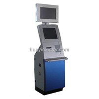 Dual Monitors Payment Touch Kiosk