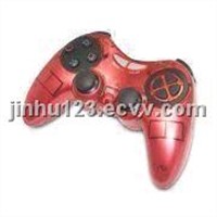 Dual Shock-wired Joystick for Sony's PlayStation 2, with Turbo Function, Various Colors Available