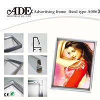 Fixed type A006 of advertising frame