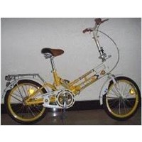 Fold-up bicycle