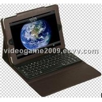 For ipad 2 bluetooth keyboard with leather case