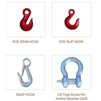 Forged hook and rigging