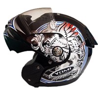 Full face motorcycle helmet YU-01