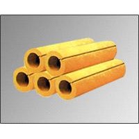 Glass wool pipe