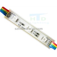 HTD-75123RGB  Three lamps 5050 SMD plastic shell RGB LED module