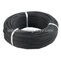 High voltage silicone wire