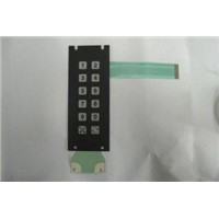 Membrane Switch Keypad Single Sided Pressure Sensitive
