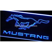 Mustang sign led sign light sign led display