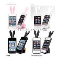 New Arrival ! 2011 Silicone Rabbit Mobile Phone Case