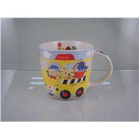 New bone china coffee cup with full lovely printing