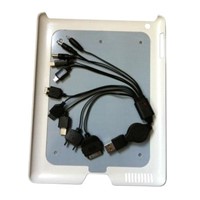 Newest ultra-thin and portable ipad 2 case charger