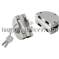 Openning outside double door lock for half -round  HJ-618A