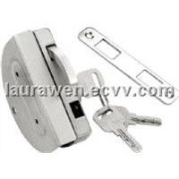 Openning outside single door lock for half-round HJ-638B