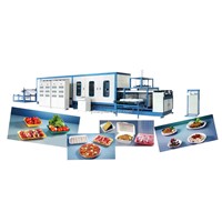 PS foam lunch box forming machine