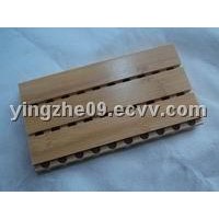 Soild wood acoustic panel YZ-WG28/4