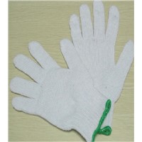 String knit glove TC