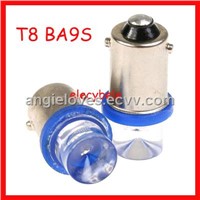 T10 LED BA9S 1 LED Backup Light Concave Top