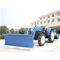 Tractor snow plow