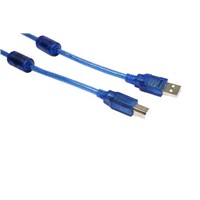 USB cable AM/BM 2.0V  with With two ferrites USB-010