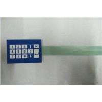 Waterproof Polyester Rubber Membrane Switch