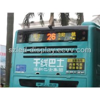Wireless Bus LED Display with GPS