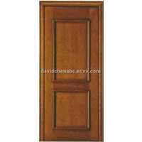 carved wooden skin door FO-001