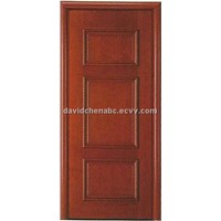 carved wooden skin door FO-002