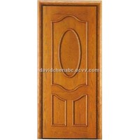 carved wooden skin door FO-026