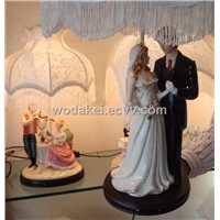 Ceramic Figurine Table Lamp