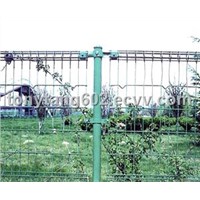 double circle welded fence