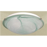 zhongshan factory supply round frosted glass ceiling light E27 indoor bedroom hotel use in Dubai