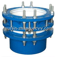 flanged sleeve coupling for pipe fittings