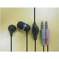 in ear with microphone headset earphone mini earphone