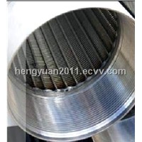 Hengyuan wedge wire reversed rolled slot screen pipe