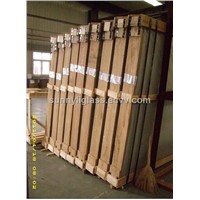 laminated glass wooden crates