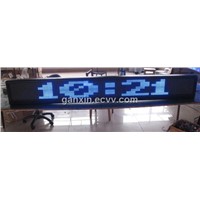 large clear high resolution blue waterproof numeric led display