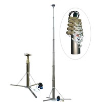penumatic telescopic mast/mobile mast/lighting mast