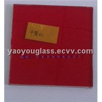 Red Laminated Glass (Made in China)