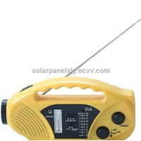 solar dynamo radio with cell phone charger LS-811