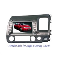 special car DVD for Honda Civic right driving