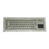 vandal proof IP65 Industrial Metal Keyboard with Touchpad