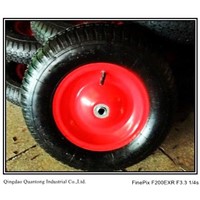 wheel barrow wheels from qingdao 300-8