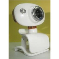 white pc webcam with high speed