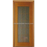 wooden glass door FJ-045B